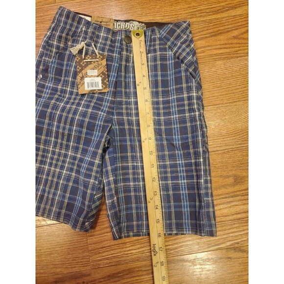 Micros Hometown in Los Angeles Boys Shorts Size 6 Navy Adjustable Waist Casual - Picture 9 of 11